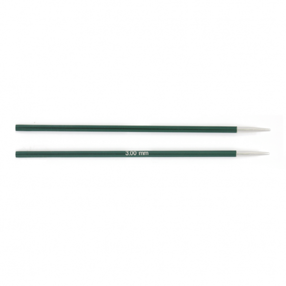 KnitPro Zing verwisselbare breipunten maat 3.00mm – Metaal naalden voor soepel breien