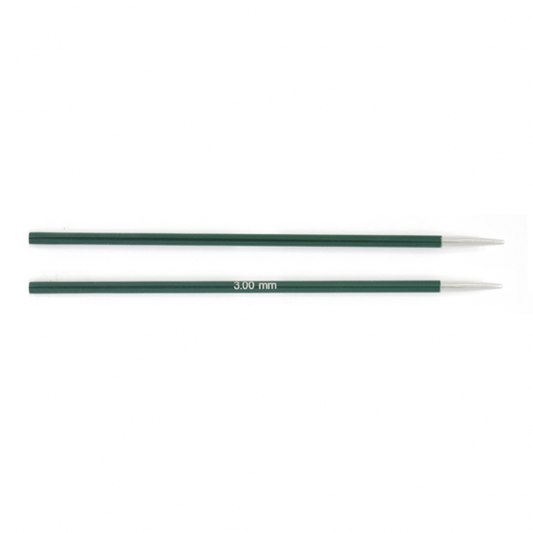 KnitPro Zing verwisselbare breipunten maat 3.00mm – Metaal naalden voor soepel breien