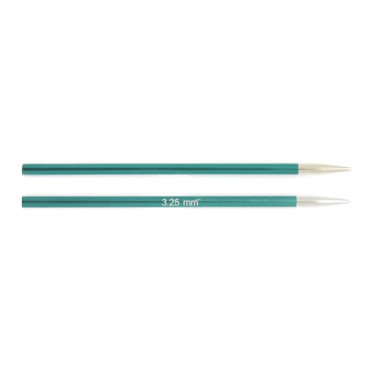 KnitPro Zing verwisselbare breipunten maat 3.25mm – Metaal naalden voor soepel breien