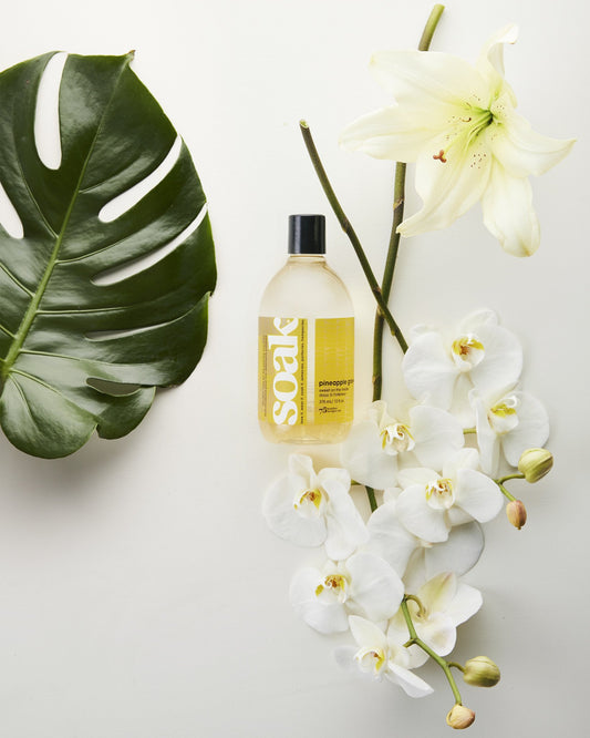 Soak Handwasmiddel in Pineapple Grove – eenvoudig te gebruiken, hoeft niet uitgespoeld te worden