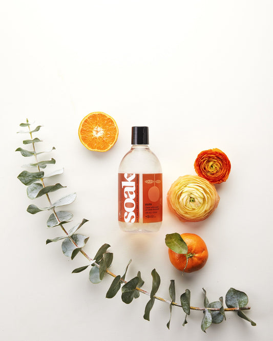 Soak Handwasmiddel in Yuzu – perfect voor het wassen van wollen truien en lingerie