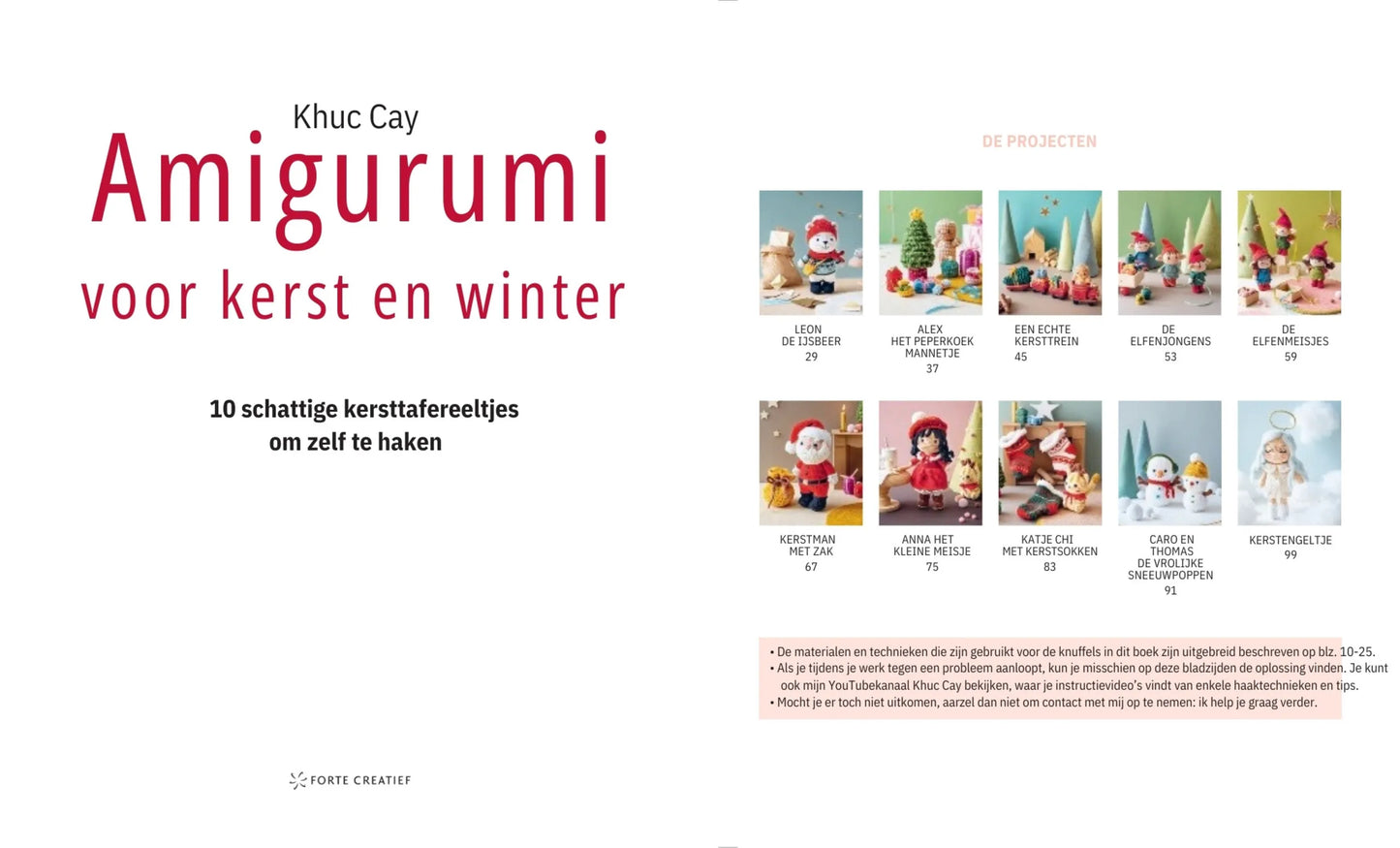 Amigurumi voor kerst en winter - Khuc Cay