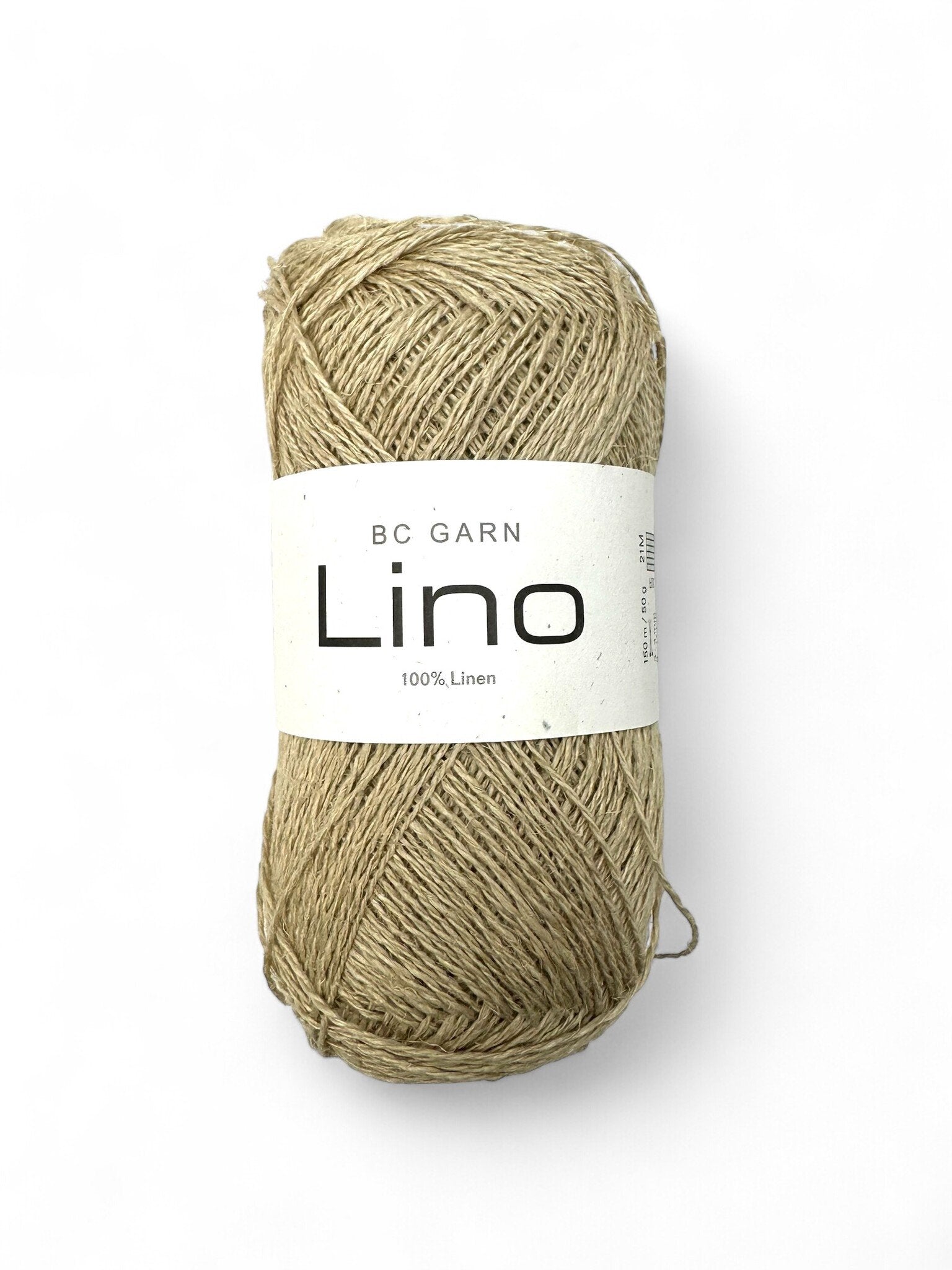 BC Garn Lino in Natural Beige – Natuurlijk en subtiel glanzend linnen garen