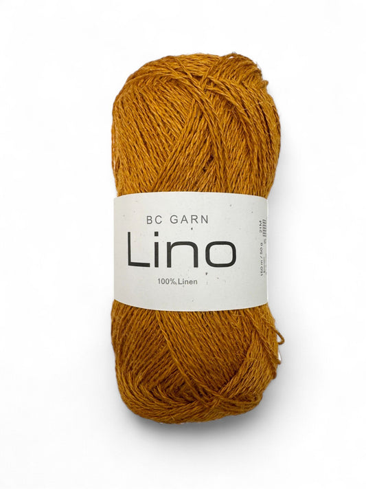 BC Garn Lino in Amber – Subtiel glanzend linnen garen voor haken