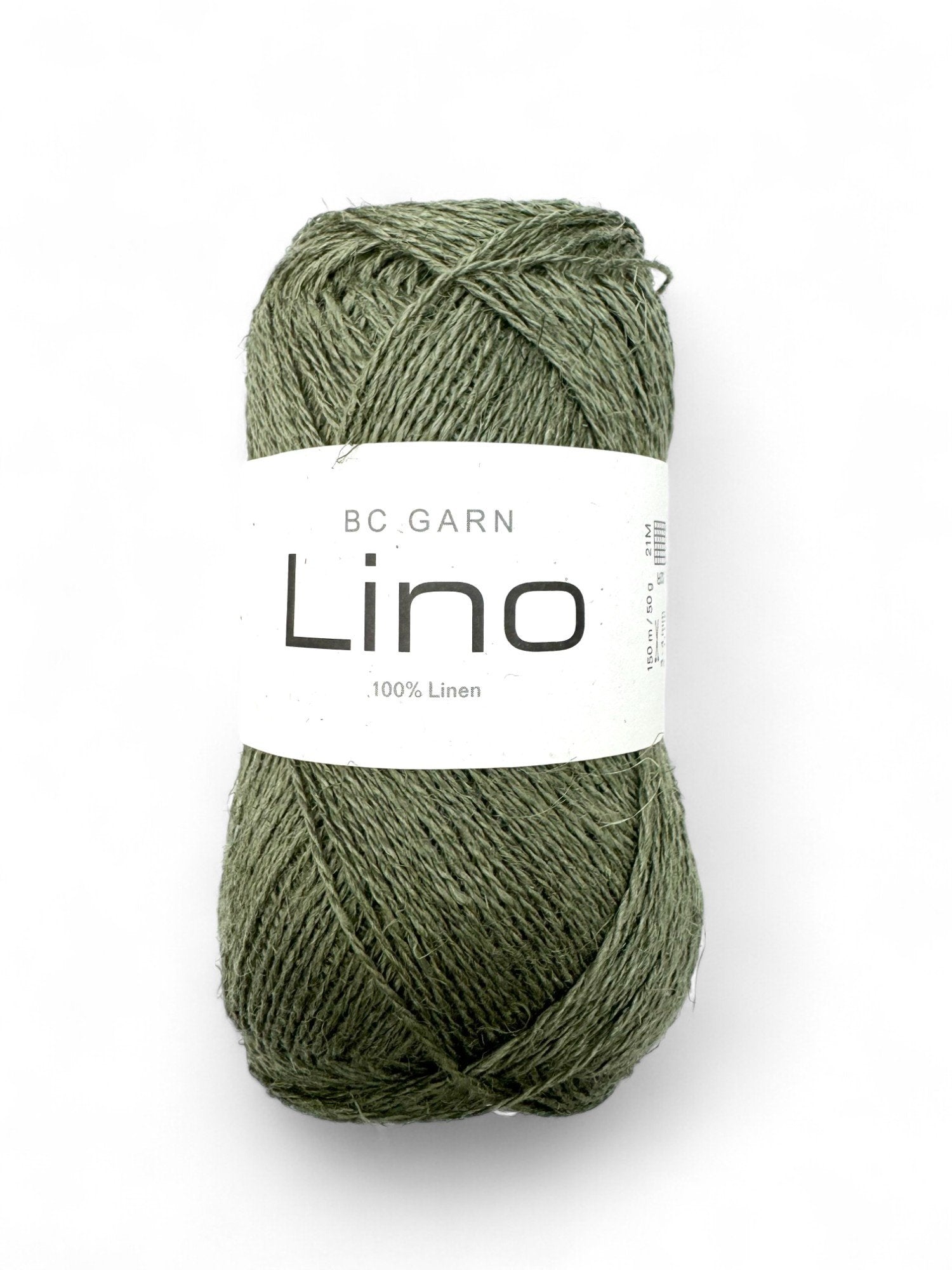 BC Garn Lino in Moss – Stoer en ademend linnen garen voor breien en haken