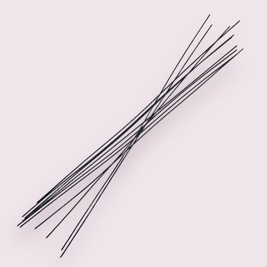 Bloemendraad 1.8mm – 45cm (10 stuks) in wit – ideaal voor detailwerk