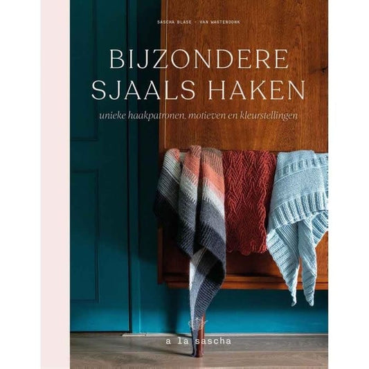 Bijzondere sjaals haken à la Sascha - boek met 15 unieke haakpatronen