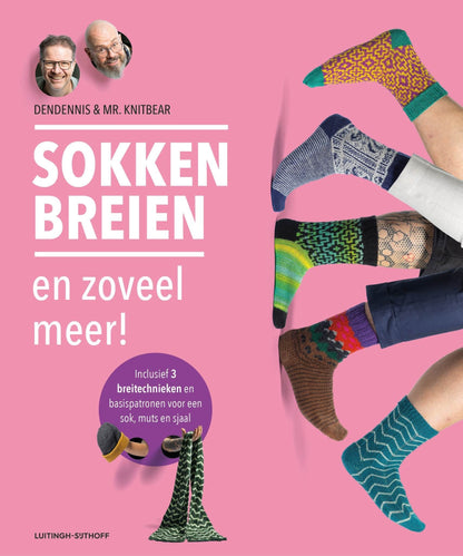 Sokkenbreiboek Dendennis en Mr. Knitbear - inspiratie voor sokken, sjaal en muts