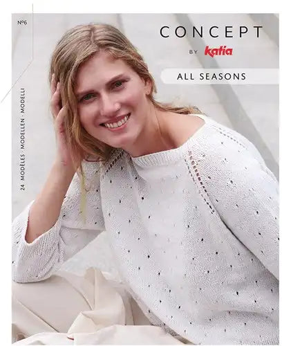Katia All Seasons no.6 magazine - moderne haak- en breipatronen voor elk seizoen