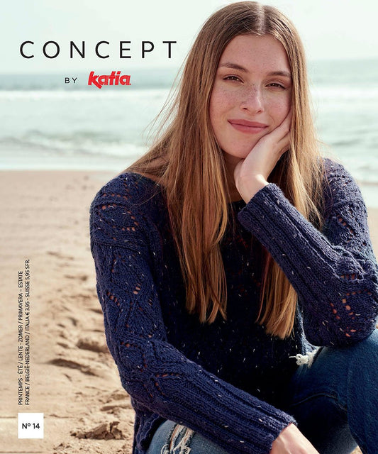 Concept by Katia 14 tijdschrift - brei- en haakmodellen voor zomerkleding