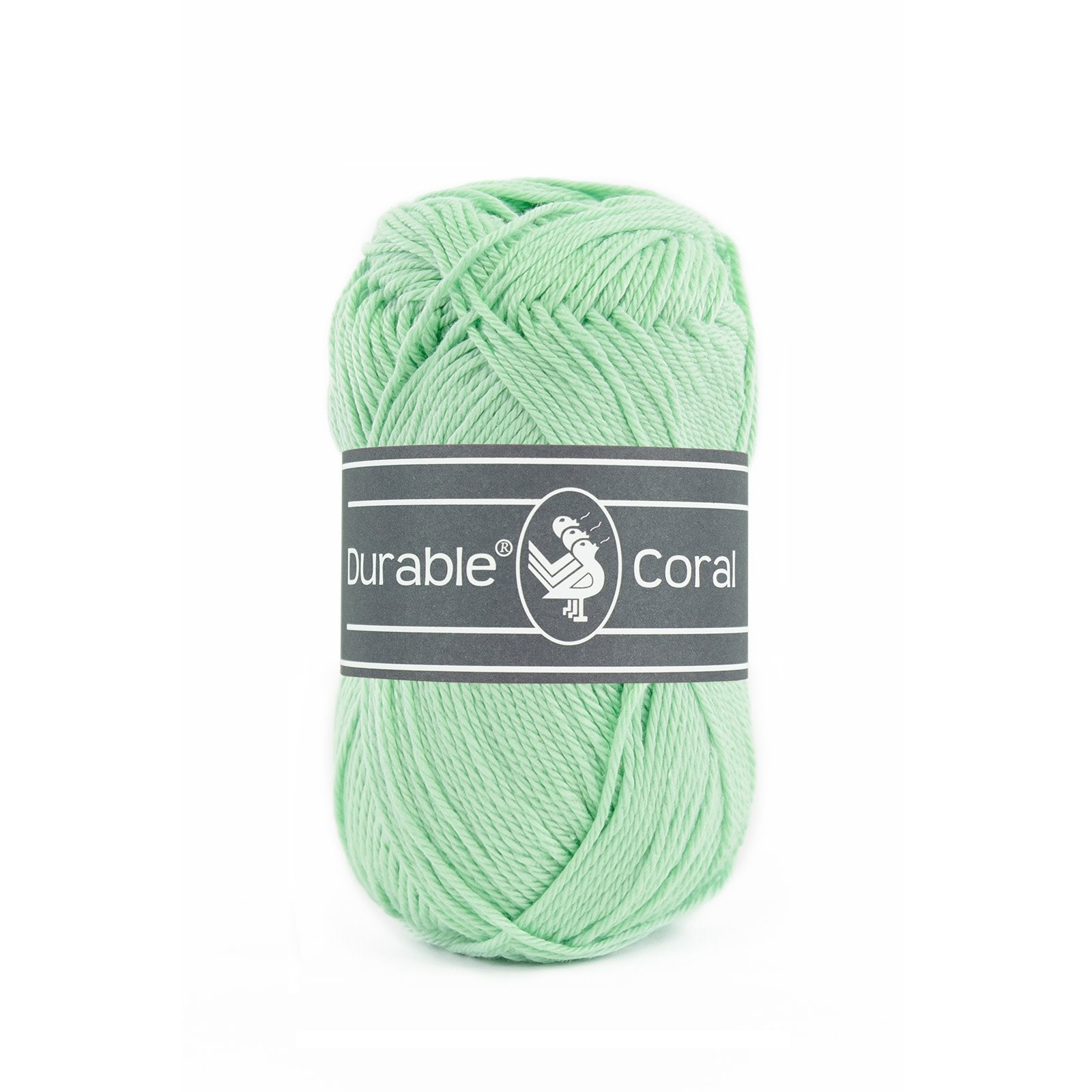 DURABLE Coral breigaren in 2136 mint - zacht en glanzend katoen