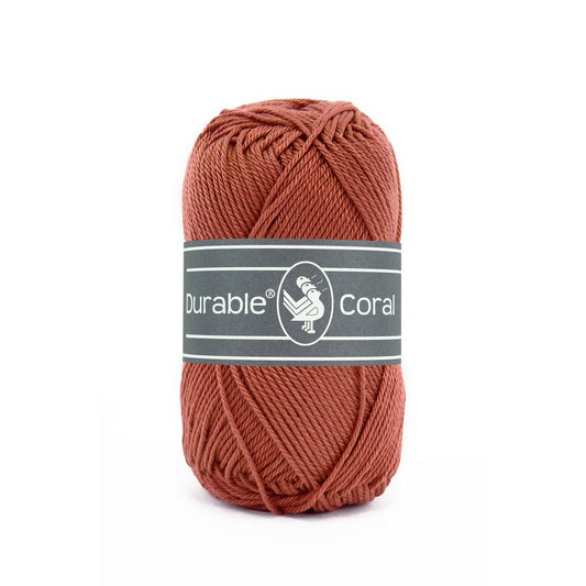 DURABLE Coral breigaren in 2207 ginger - veelzijdig en hoogwaardig katoen