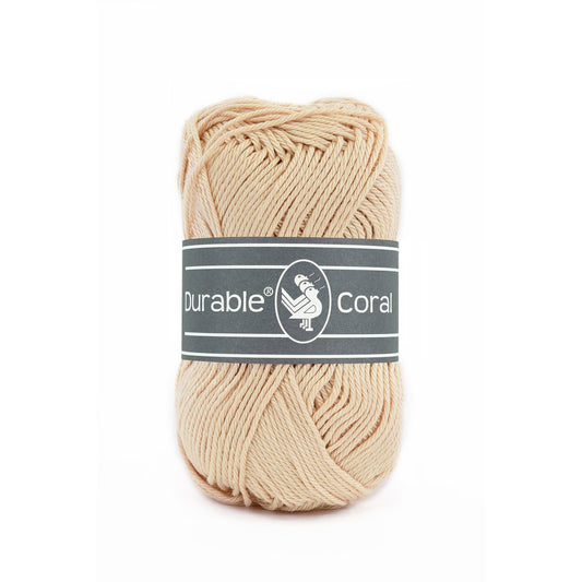 DURABLE Coral haakgaren in 2208 sand - ideaal voor gedetailleerde projecten