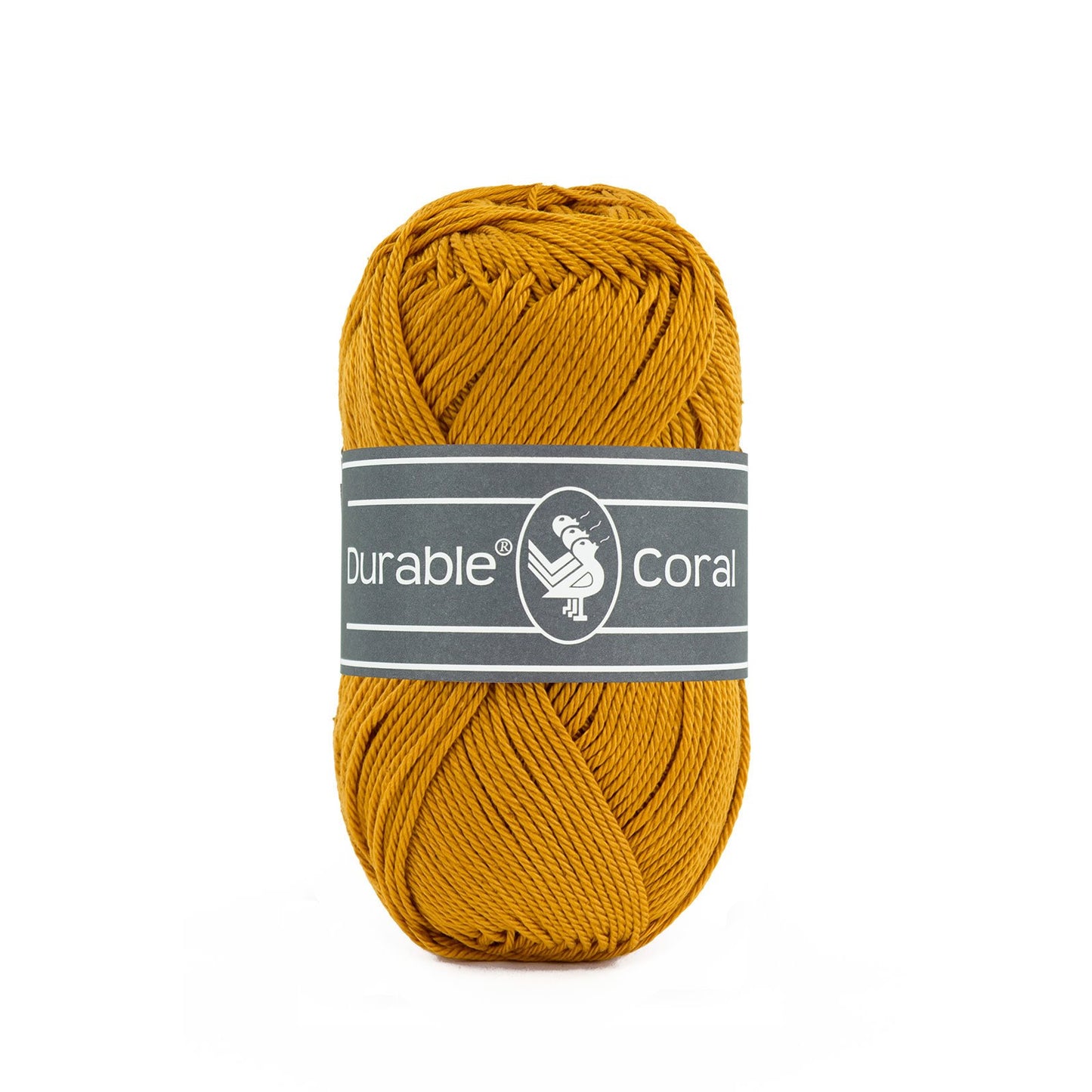 DURABLE Coral haakgaren in 2211 curry - ideaal voor amigurumi