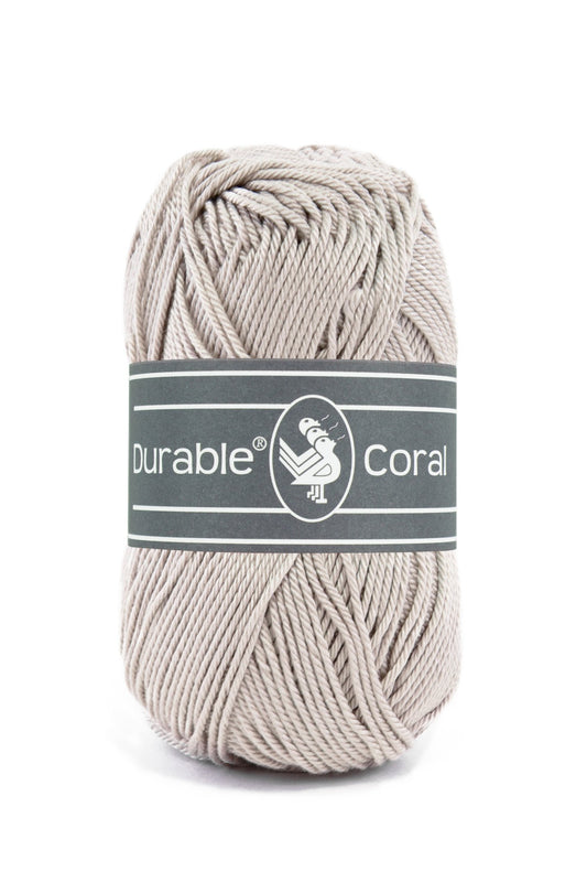 DURABLE Coral breigaren in 2213 bone - veelzijdig en hoogwaardig katoen