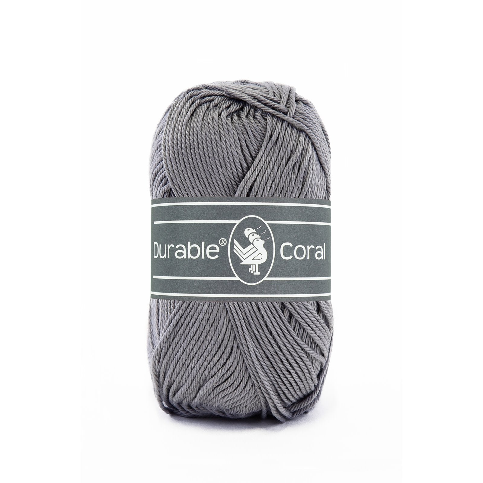 DURABLE Coral sokkengaren in 2235 ash - perfect voor breien en haken