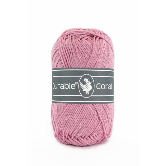 DURABLE Coral sokkengaren in 224 old rose - perfect voor zomerse projecten