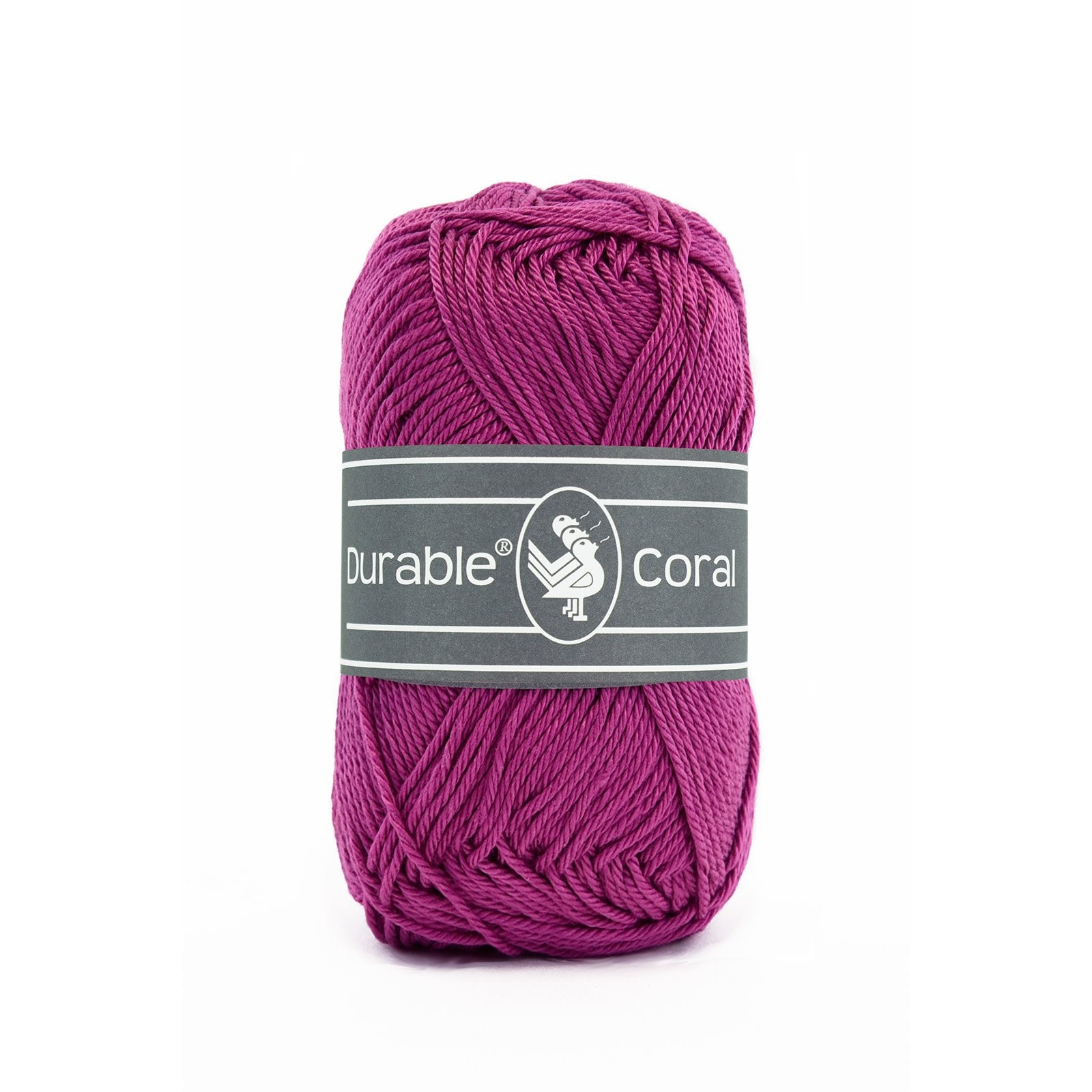 DURABLE Coral breigaren in 248 cerise - veelzijdig en hoogwaardig katoen