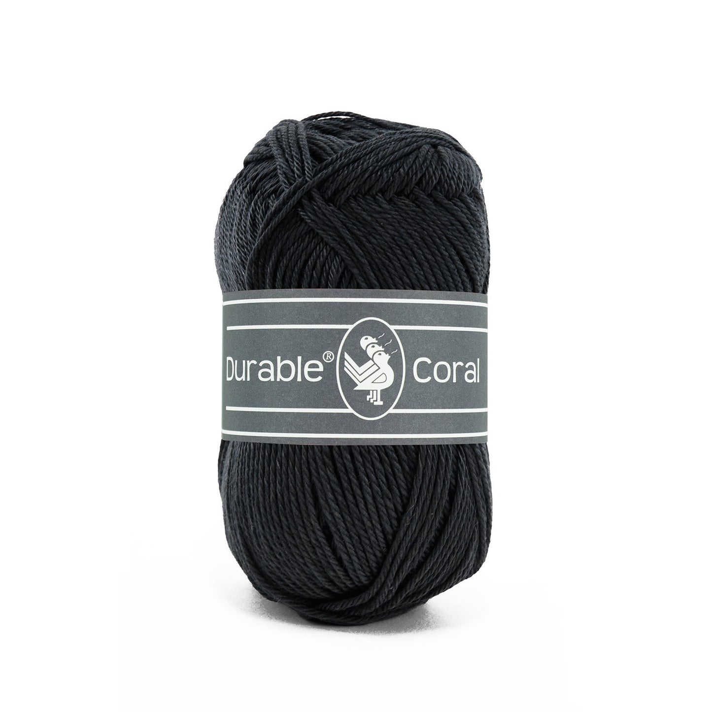 DURABLE Coral breigaren in 324 graphite - veelzijdig en hoogwaardig katoen