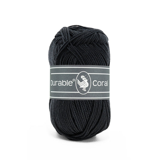 DURABLE Coral breigaren in 324 graphite - veelzijdig en hoogwaardig katoen