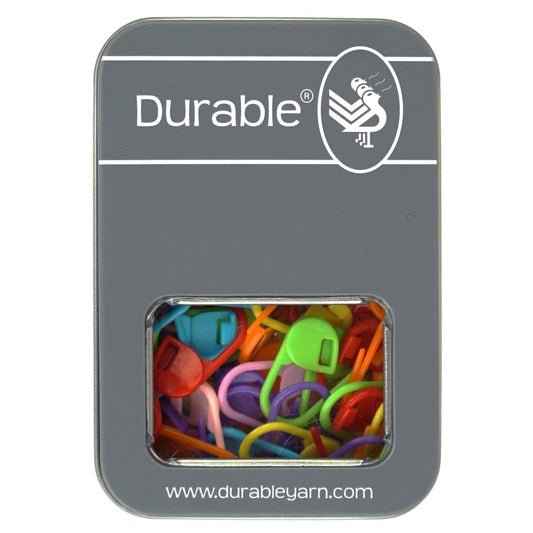 Durable Coral steekmarkeerders 23mm – Sluitbaar voor breien en haken