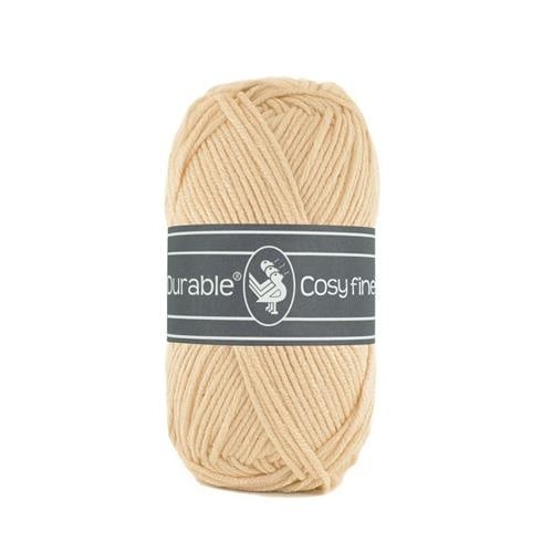 Durable Cosy Fine in Sand – Katoen/Acryl Mix voor Breien en Haken