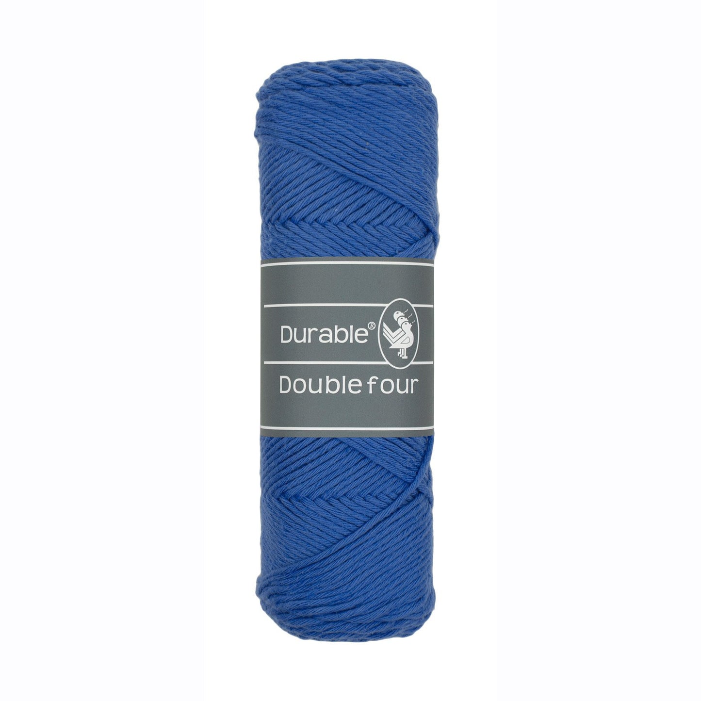 DURABLE Double Four in Royal – dikke katoendraad voor gehaakte dekens en homedeco
