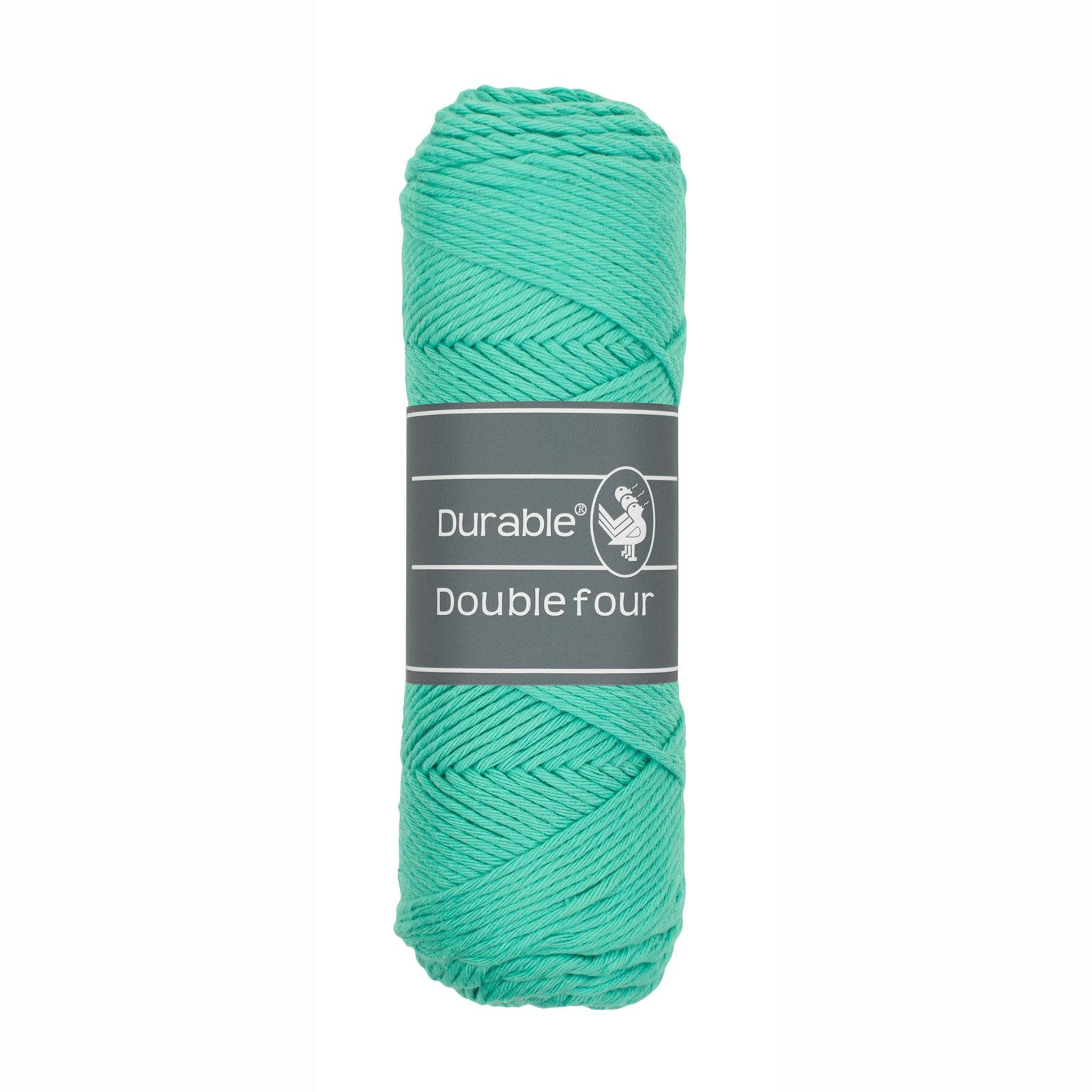 DURABLE Double Four in Pacific green – dikke katoendraad voor gehaakte dekens en homedeco