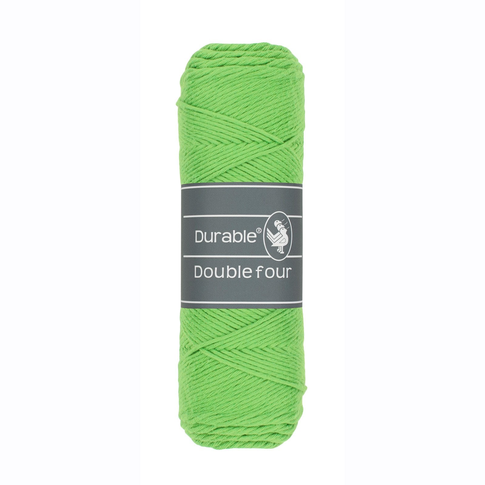 DURABLE Double Four in Apple green – dikke katoendraad voor gehaakte dekens en homedeco