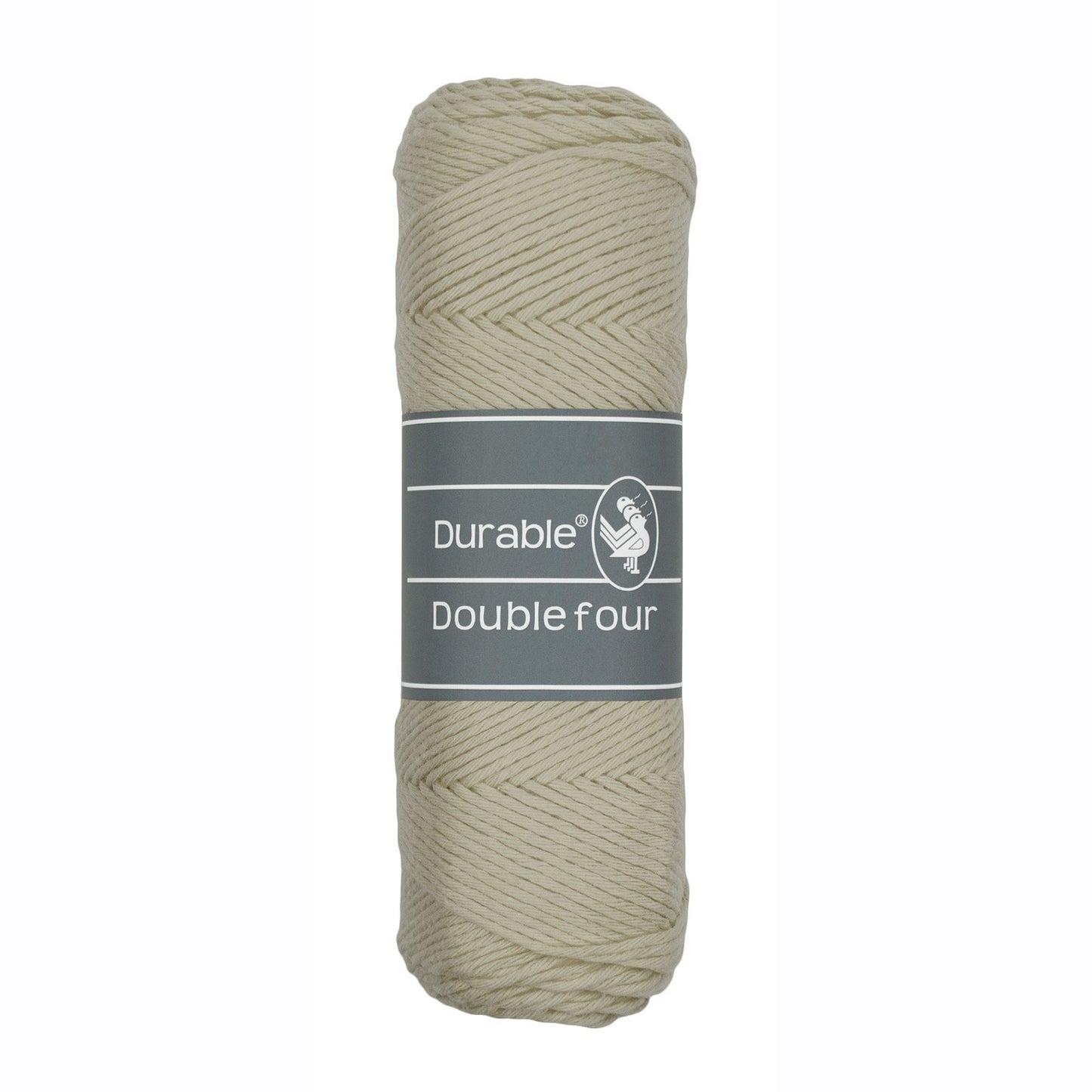 DURABLE Double Four in Linen – dikke katoendraad voor gehaakte dekens en homedeco