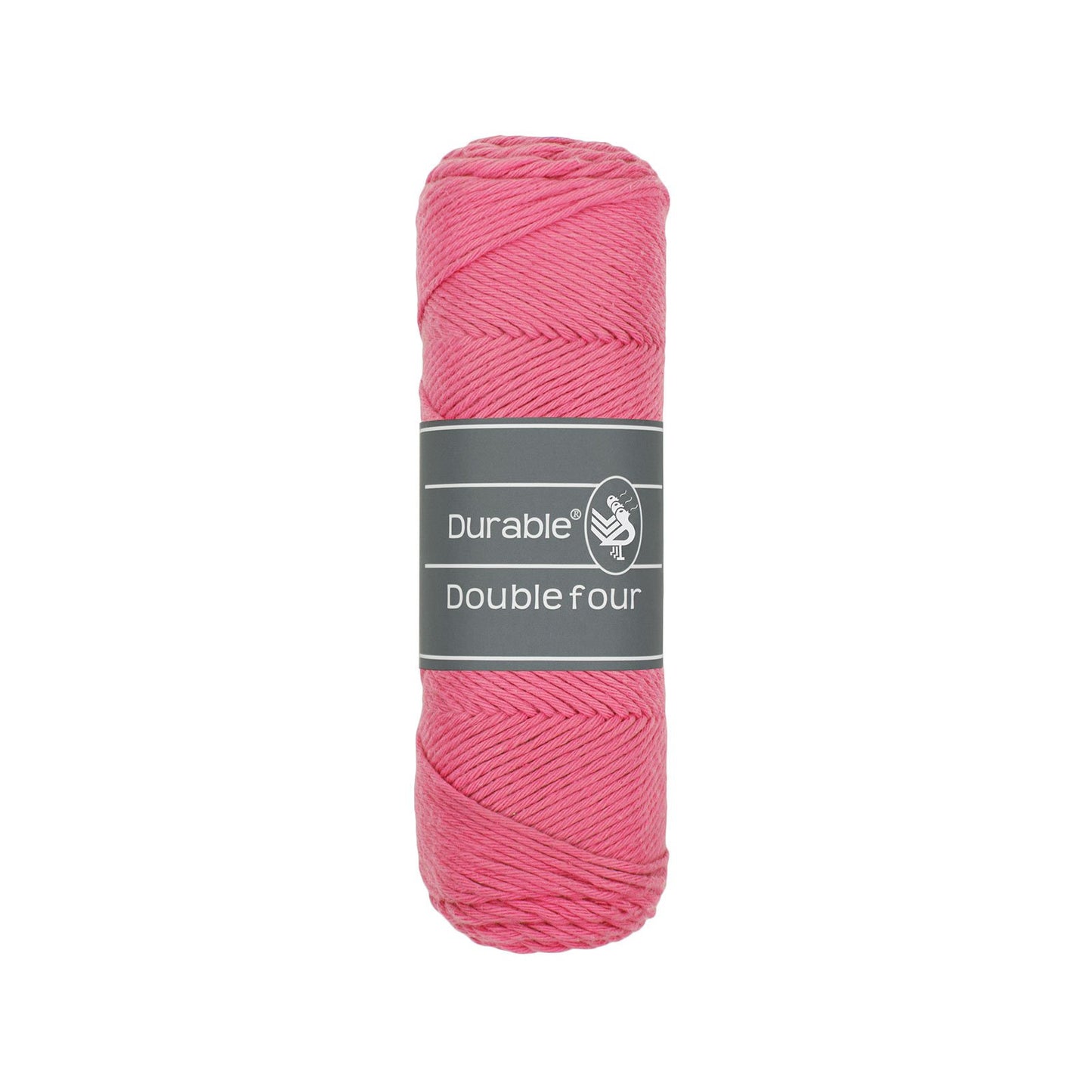 DURABLE Double Four in Pink Lemonade – dikke katoendraad voor gehaakte dekens en homedeco