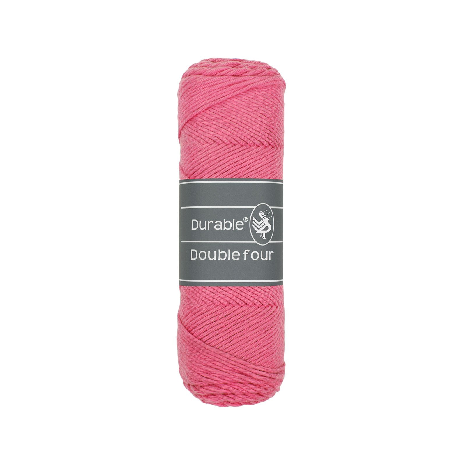 DURABLE Double Four in Pink Lemonade – dikke katoendraad voor gehaakte dekens en homedeco