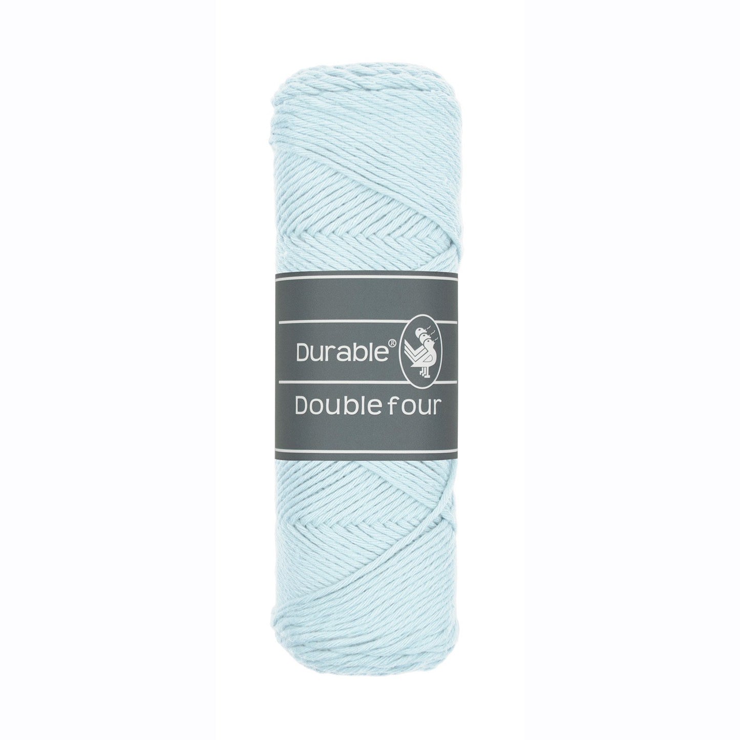 DURABLE Double Four in Pearl – dikke katoendraad voor gehaakte dekens en homedeco