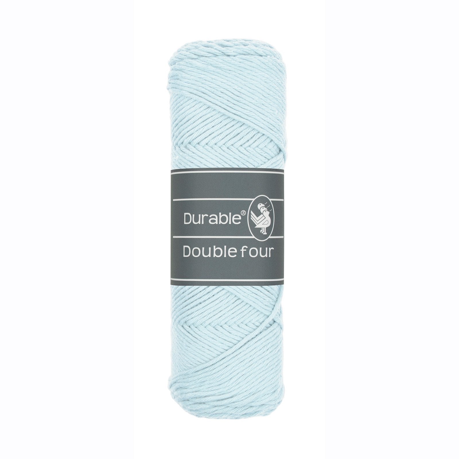 DURABLE Double Four in Pearl – dikke katoendraad voor gehaakte dekens en homedeco