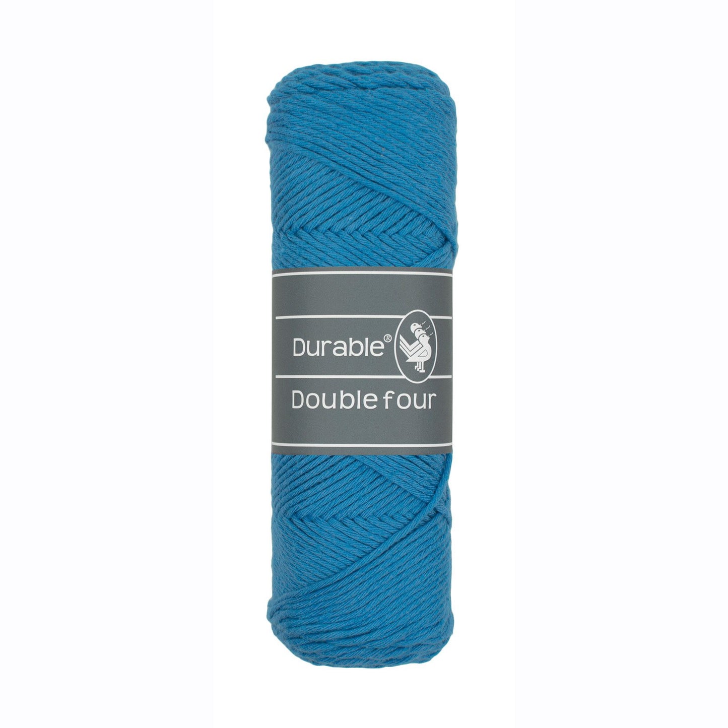 DURABLE Double Four in Ocean – dikke katoendraad voor gehaakte dekens en homedeco