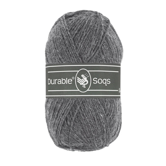 DURABLE Soqs in Marble - Sterke 4-ply sokkenwol met 75% wol