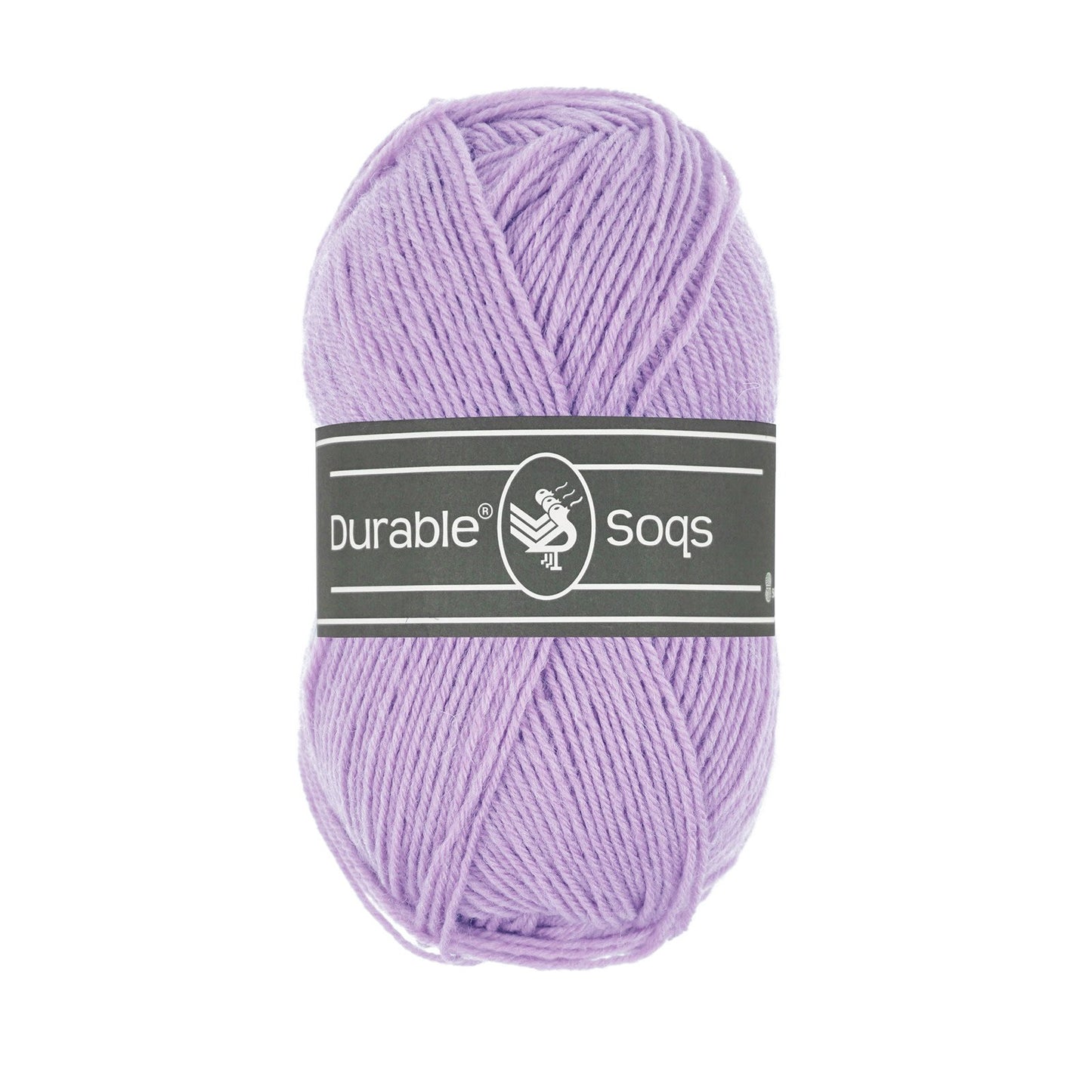 DURABLE Soqs in Pastel Lilac - Duurzaam en comfortabel brei- en haakgaren