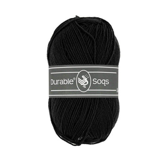 DURABLE Soqs in Black - Ideaal voor kleding, dekens en knuffels