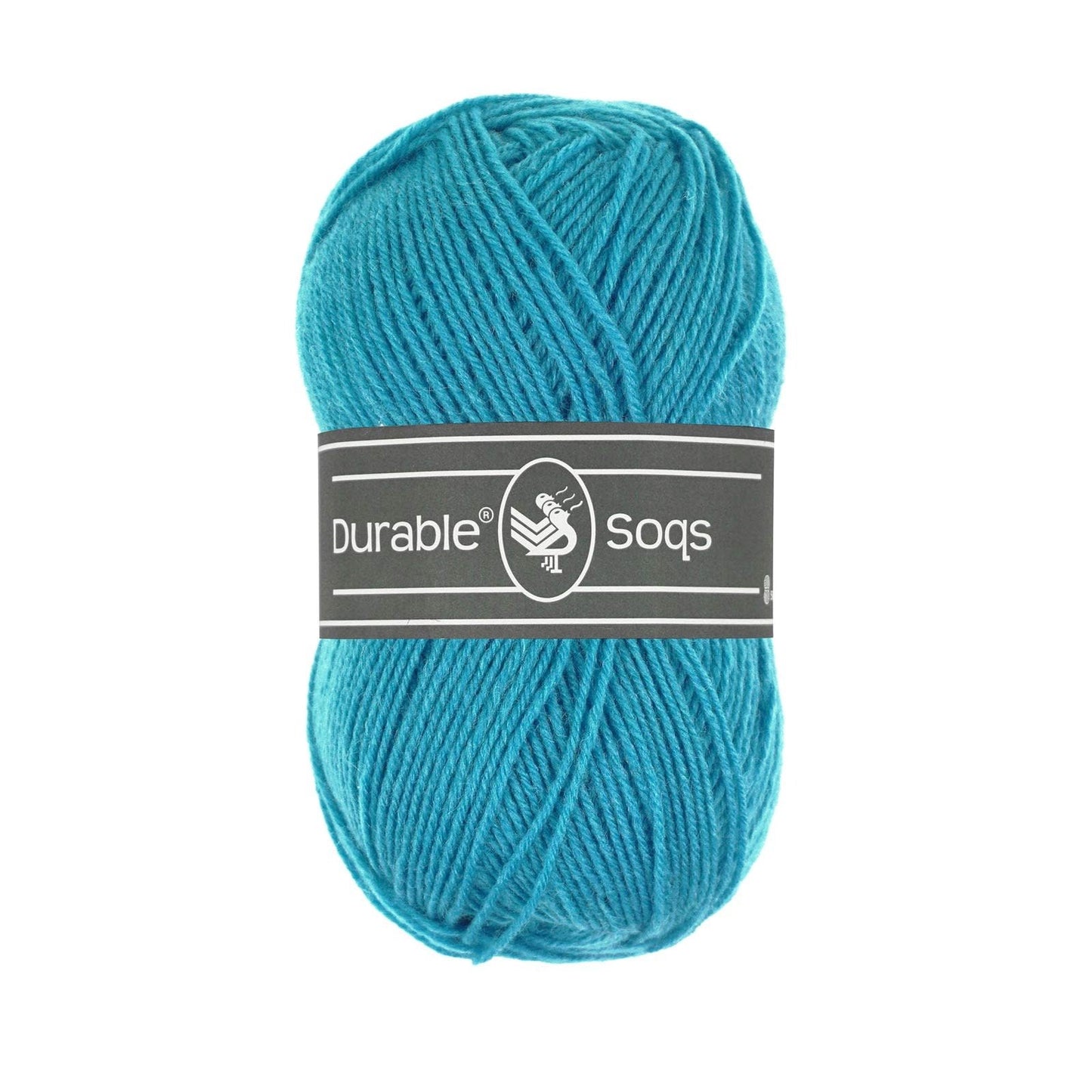 DURABLE Soqs in Turquoise - Veelzijdig garen voor brei- en haakprojecten