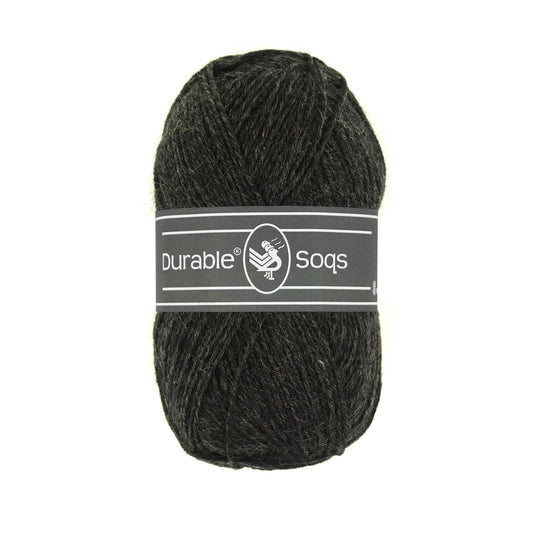 DURABLE Soqs in Phantom - Veelzijdig garen voor brei- en haakprojecten