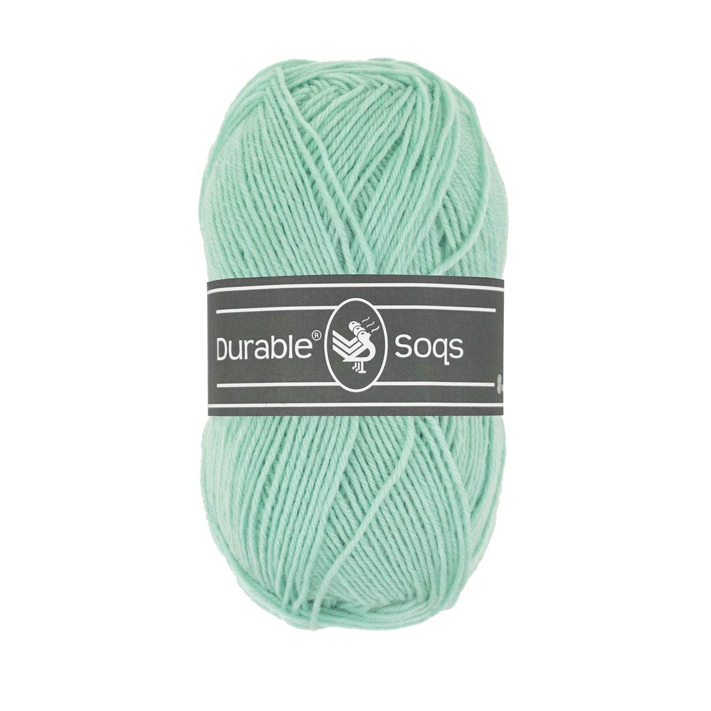 DURABLE Soqs in Duck egg blue - Veelzijdig garen voor brei- en haakprojecten