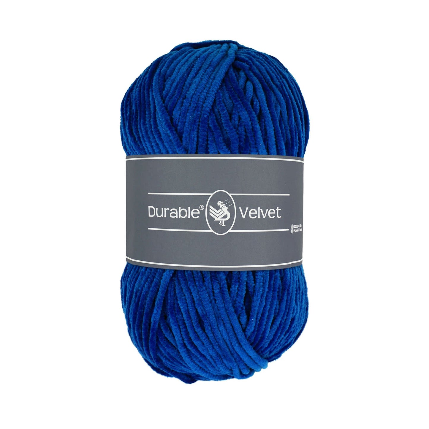 Durable Velvet haakgaren in Cobalt - veelzijdig garen voor interieur en kleding