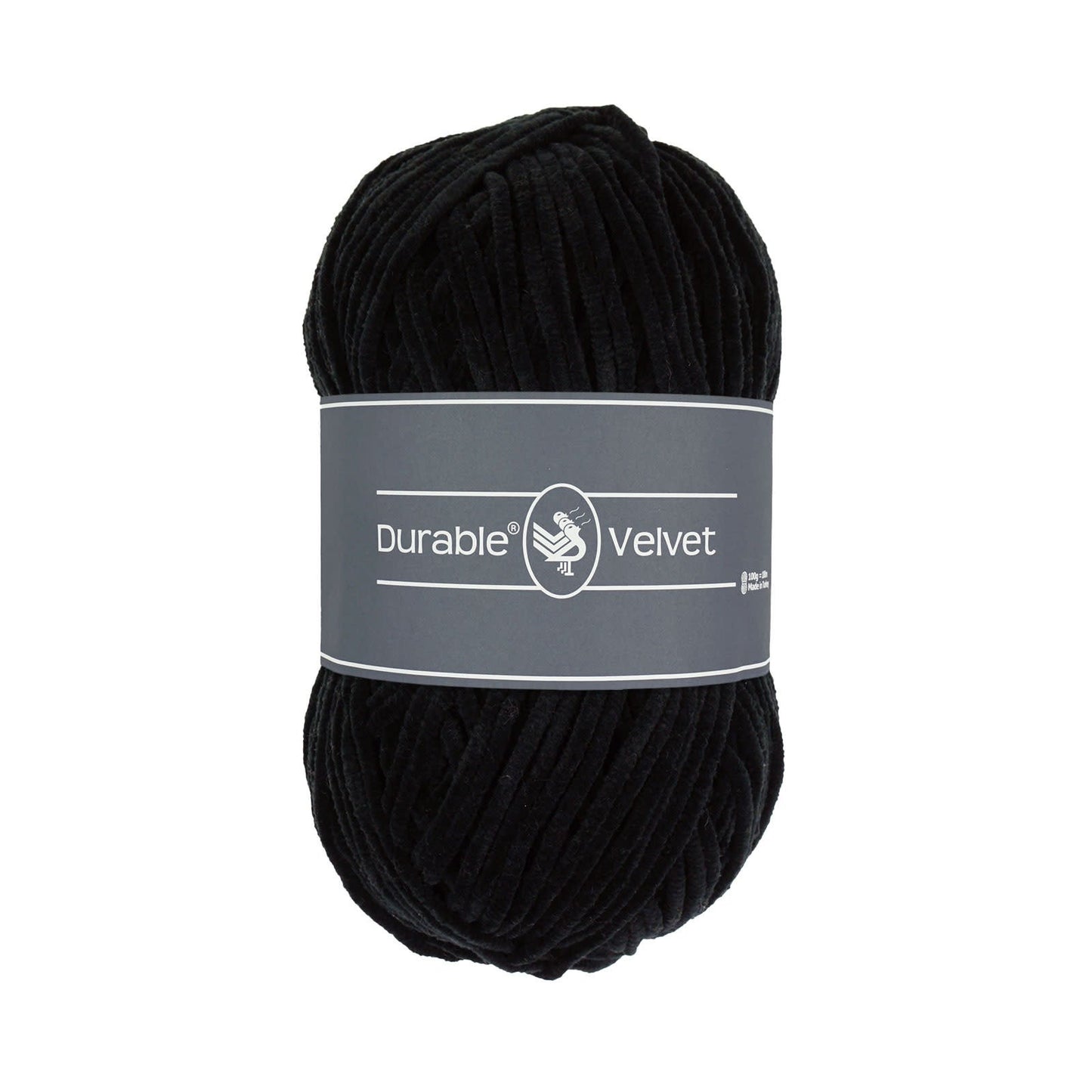 Durable Velvet breigaren in Black - stijlvolle kleur voor brei- en haakprojecten
