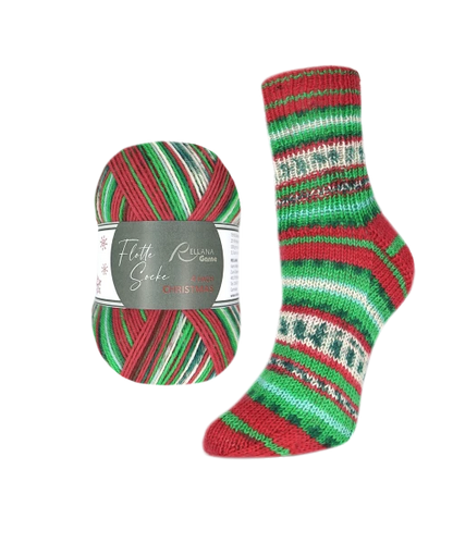 Flotte Socke Christmas 4-ply
