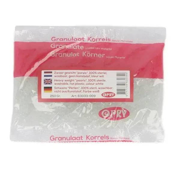 Granulaat korrels transparant voor knuffels en amigurumi - 250 gram verpakking