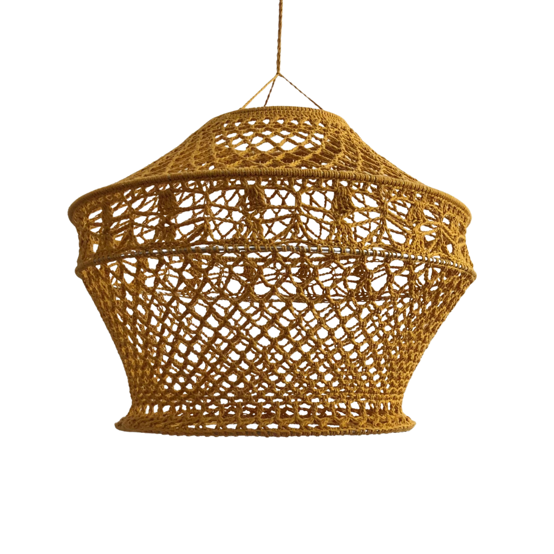 Haakpakket lamp Sinne – metalen ring en Durable Coral garen voor sfeerlantaarn