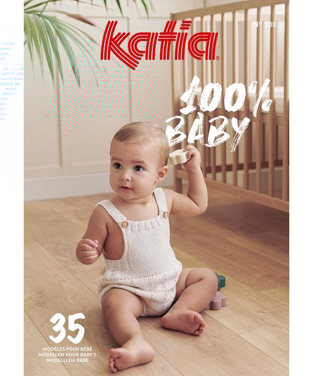 Katia Baby 108 breipatroon tijdschrift – 35 zomerse babybreipatronen