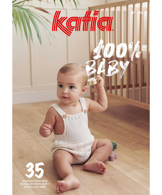 Katia Baby 108 breipatroon tijdschrift – 35 zomerse babybreipatronen