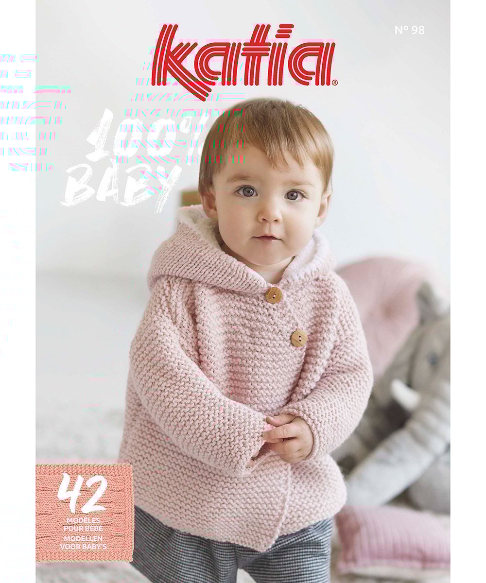 Katia Baby 98 breipatroonboek - 42 patronen voor babykleding 0-2 jaar