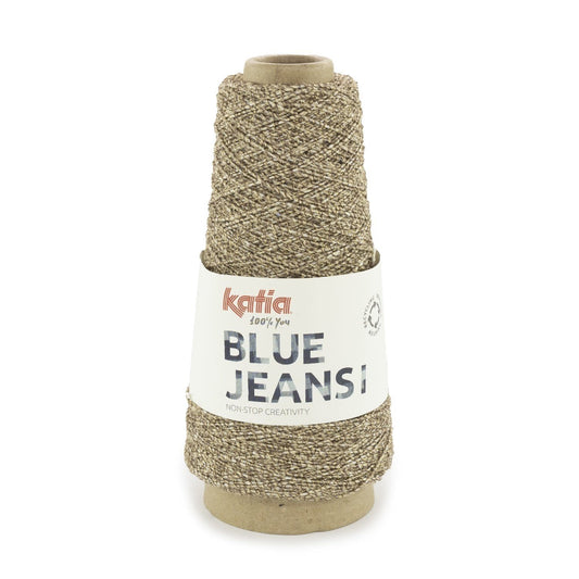 Katia Blue Jeans breigaren in beige-koper - perfect voor zomerse creaties